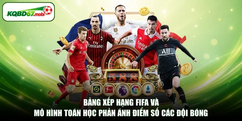 Bảng xếp hạng FIFA và mô hình toán học phản ánh điểm số các đội bóng