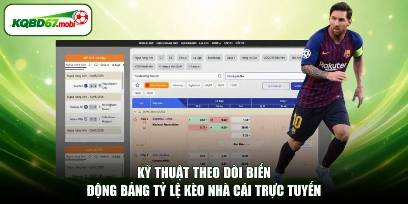 Kỹ thuật theo dõi biến động bảng tỷ lệ kèo nhà cái trực tuyến