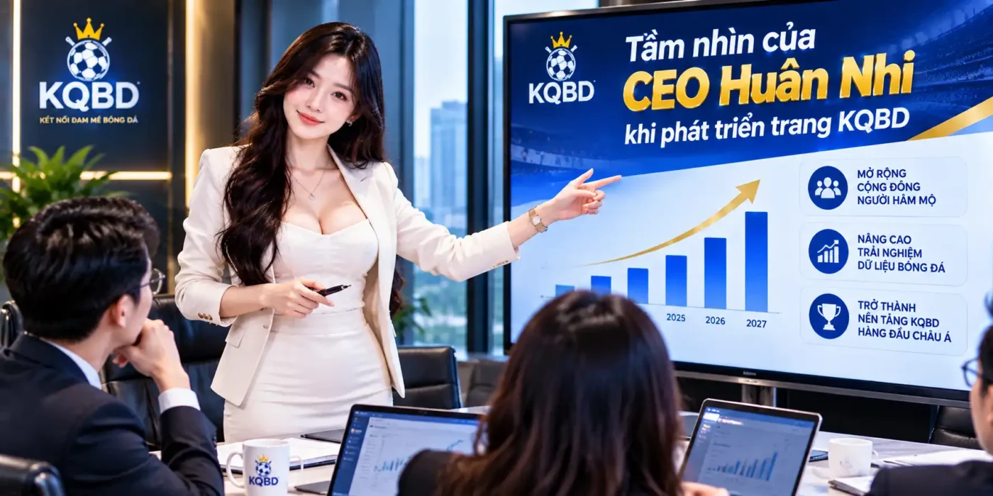Tầm nhìn của CEO Huân Nhi khi phát triển trang KQBD